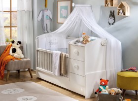 BABY COTTON Детская кровать-трансформер 2 20.24.1016.00 в Барабинске - barabinsk.katalogmebeli.com | фото 1