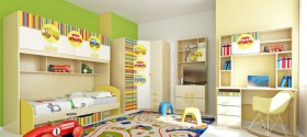 Детская комната Клаксон (Бежевый/корпус Клен) в Барабинске - barabinsk.katalogmebeli.com | фото 5