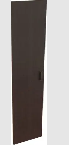 Дверь из ЛДСП к узкому стеллажу К-975. Ф Венге в Барабинске - barabinsk.katalogmebeli.com | фото