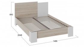 Кровать без ПМ «Сэнди» Тип 1 (без подъемного механизма) в Барабинске - barabinsk.katalogmebeli.com | фото 4