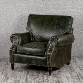 Кресло кожаное Лофт Аристократ (ширина 1070 мм) в Барабинске - barabinsk.katalogmebeli.com | фото