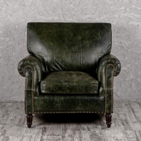 Кресло кожаное Лофт Аристократ (ширина 1070 мм) в Барабинске - barabinsk.katalogmebeli.com | фото 9