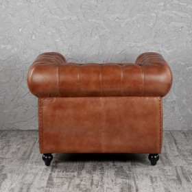 Кресло кожаное Лофт Честер (кожа) в Барабинске - barabinsk.katalogmebeli.com | фото 7