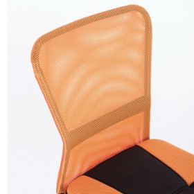 Кресло компактное BRABIX Smart MG-313 (черный, оранжевый) в Барабинске - barabinsk.katalogmebeli.com | фото 4