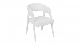 Кресло «Техас 1» (Белый матовый/Экокожа Белый №66) в Барабинске - barabinsk.katalogmebeli.com | фото