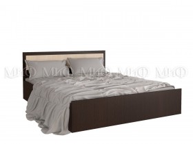 Кровать 1,4 Фиеста (Венге/Дуб беленый) в Барабинске - barabinsk.katalogmebeli.com | фото 1