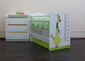 Кроватка детская Жираф в Барабинске - barabinsk.katalogmebeli.com | фото 2