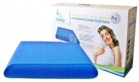 Ортопедическая подушка IQ Sleep (Слип) 570*400*130 мм в Барабинске - barabinsk.katalogmebeli.com | фото
