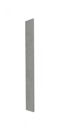 Панель торцевая ВПТ 400 Лофт (для шкафа торцевого верхнего) Бетон светлый в Барабинске - barabinsk.katalogmebeli.com | фото