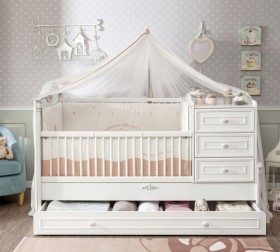 ROMANTIC BABY Детская кровать-трансформер 20.21.1015.00 в Барабинске - barabinsk.katalogmebeli.com | фото 3