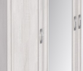 Шкаф 4-х дверный СБ-2389 Флоренция (Дуб Сонома Белый) в Барабинске - barabinsk.katalogmebeli.com | фото 2