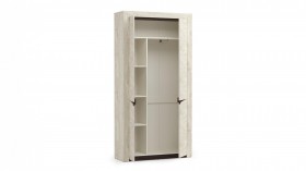 Шкаф для одежды 33.18 Лючия бетон в Барабинске - barabinsk.katalogmebeli.com | фото 3