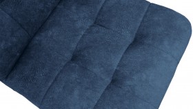 Стул «Аспен» К3 Черный муар/Микровелюр Wellmart Blue в Барабинске - barabinsk.katalogmebeli.com | фото 3