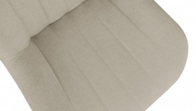 Стул «Марвел» К1С Исп. 2 Черный муар/Микровелюр Jercy Cream в Барабинске - barabinsk.katalogmebeli.com | фото 3