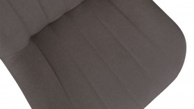 Стул «Марвел» К1С Исп. 2 Черный муар/Микровелюр Jercy Stone в Барабинске - barabinsk.katalogmebeli.com | фото 3