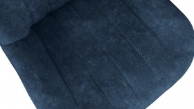 Стул «Марвел» К1С Исп. 2 Черный муар/Микровелюр Wellmart Blue в Барабинске - barabinsk.katalogmebeli.com | фото 3
