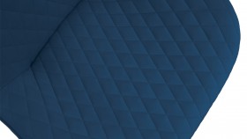 Стул «Оливер» К1С Черный муар/Велюр Confetti Blue в Барабинске - barabinsk.katalogmebeli.com | фото 3